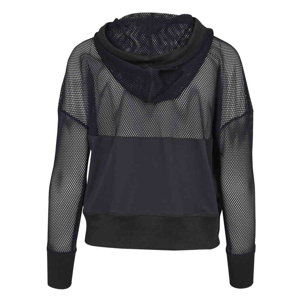 Urban Classics - Mesh Hoodie/trui - Zwart